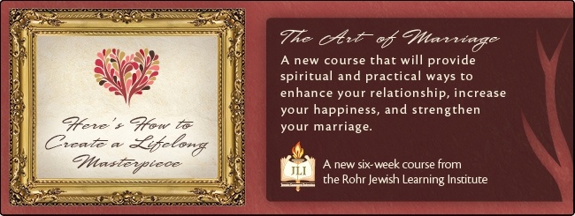 Shul by the Shore - Register for our upcoming JLI Spring Semester, The Art of Marriage
